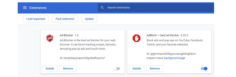 Disable Ad Blockers on Your Browser