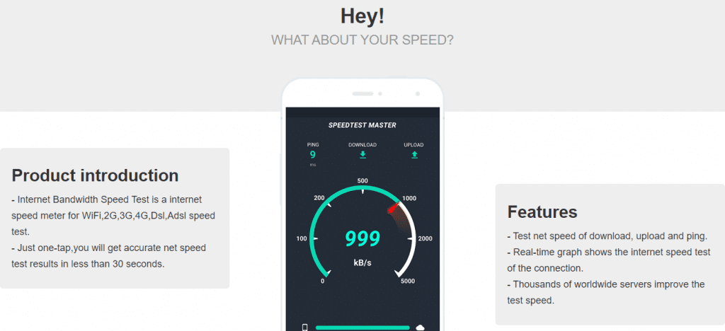 Apps para comprobar tu velocidad de internet, Apps para comprobar la velocidad de Internet