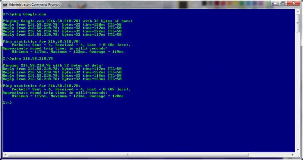 Internet Stability Test - How to use PING to test for network connectivity