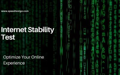 Prueba de estabilidad de Internet: optimice su experiencia en línea [2024]