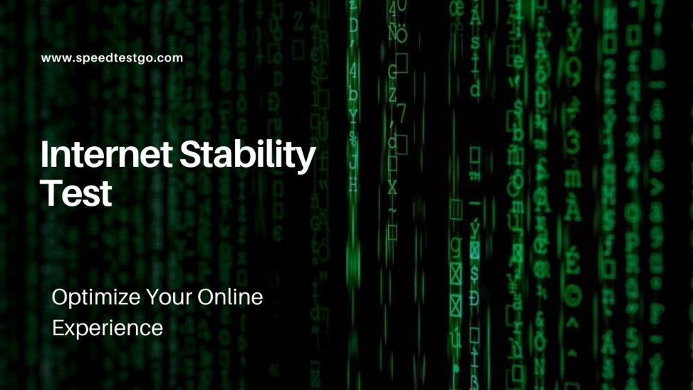 Test de stabilité Internet Optimisez votre expérience en ligne [2023]