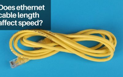 ¿La longitud del cable ethernet afecta la velocidad?