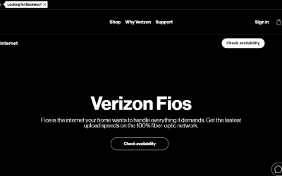 Высокоскоростной Интернет с Verizon FiOS: максимальная скорость загрузки