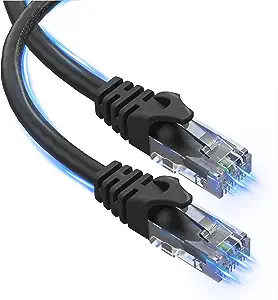 Image of a Cat6 internet cable