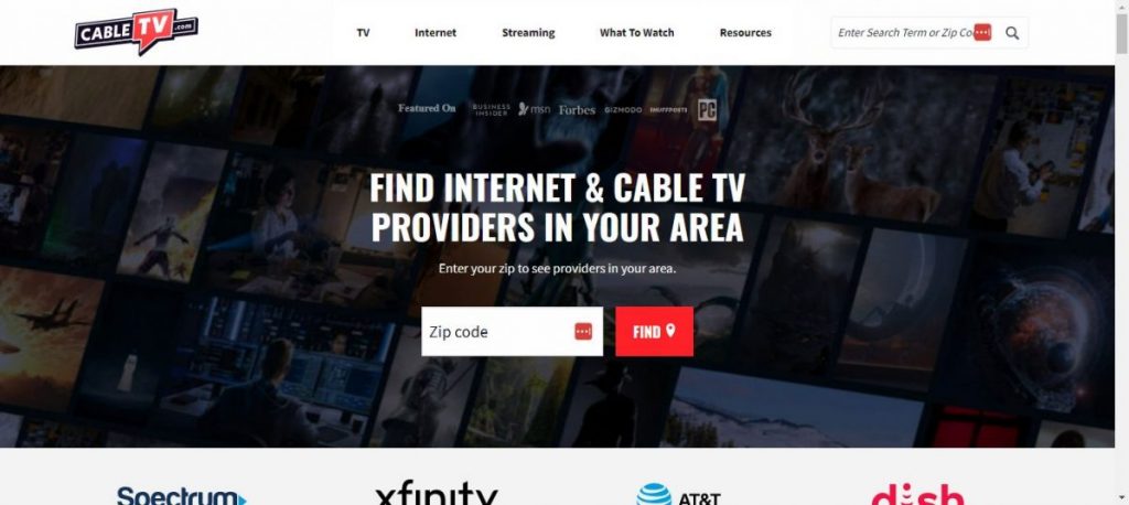 CableTV.com 网站图片